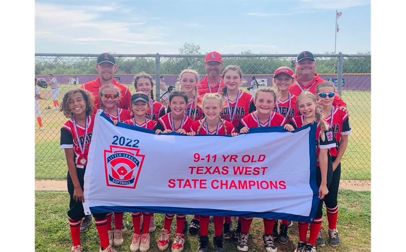 2022 9-11 Texas West State Champs
